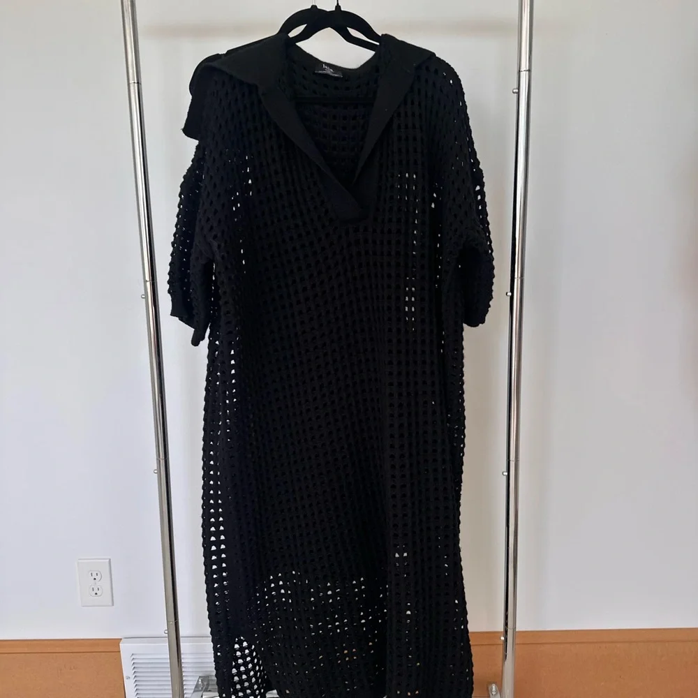 Oversized Large Knit Dressed in Lala Dress - Picture 2 of 3
